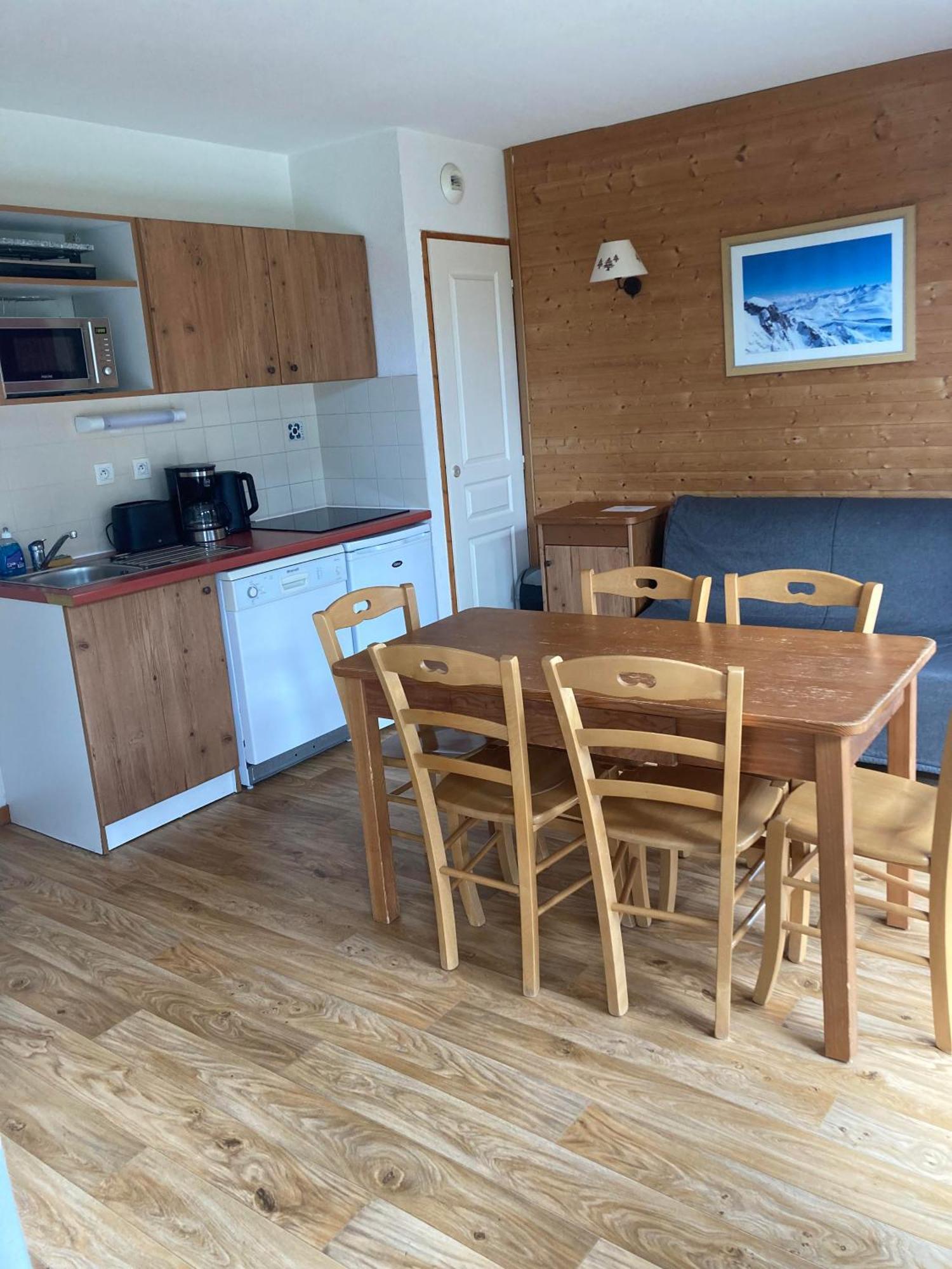 Appartement Pied Des Pistes, Terrasse Wifi Et Parking Chamrousse Buitenkant foto