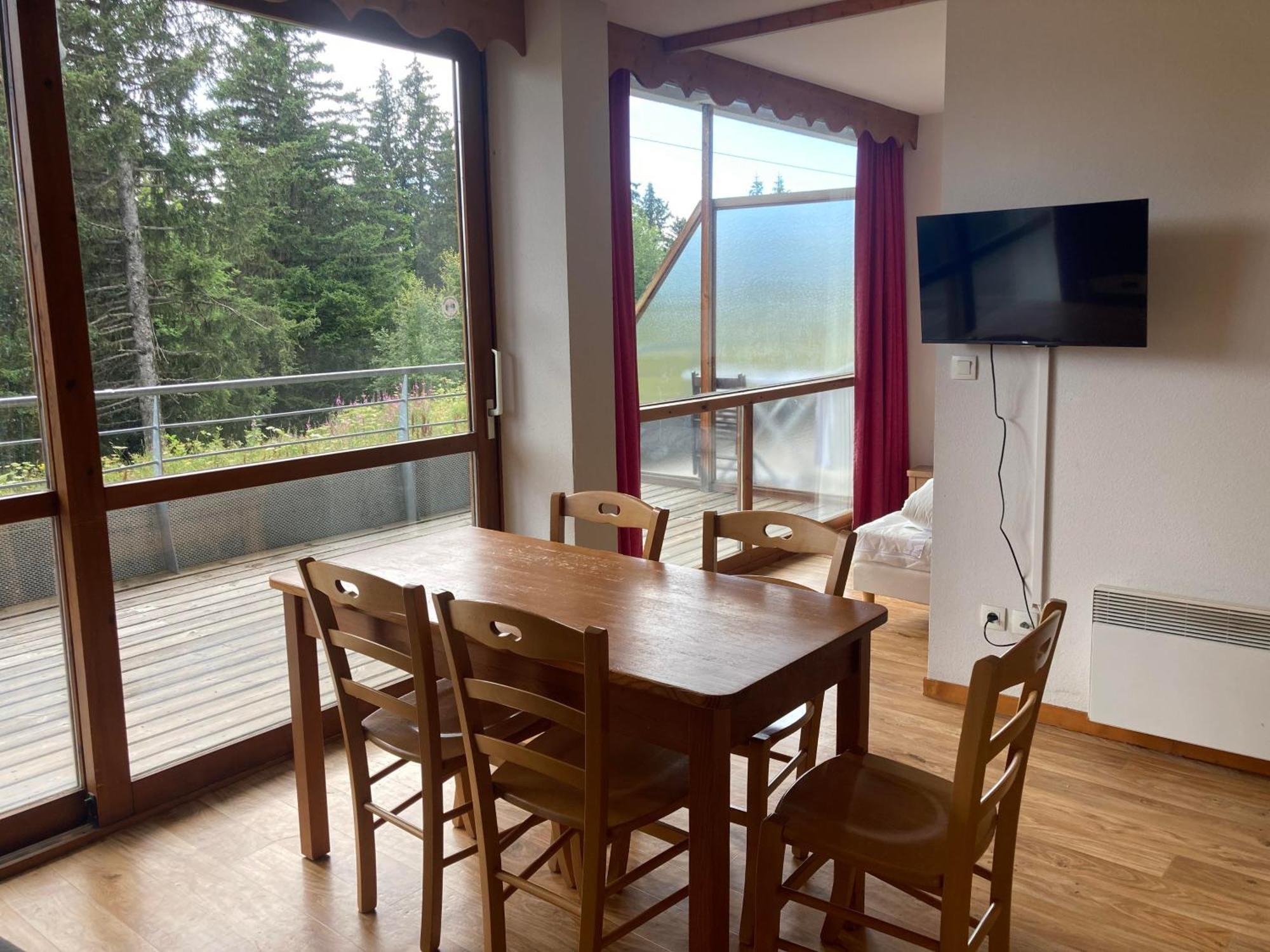 Appartement Pied Des Pistes, Terrasse Wifi Et Parking Chamrousse Buitenkant foto